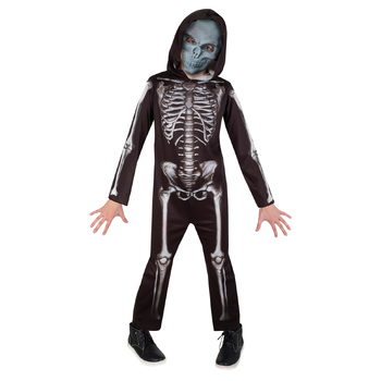 Rubies Skeleton Boys Dress Up Costume - Size 9-10y