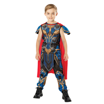 Marvel Thor Classic Love & Thunder Costume Party Dress-Up - Size 6-8y