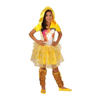 Disney Belle Kids/Girls Hooded Dress Up Costume - Size 6-8