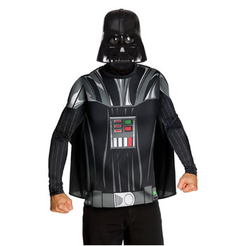 Star Wars Darth Vader Adults Dress Up Classic Long Sleeve Tops - One Size