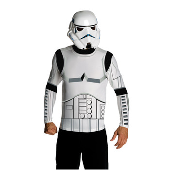 Star Wars Stormtrooper Adults Dress Up Classic Long Sleeve Tops - One Size