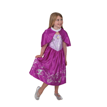 Disney Rapunzel Deluxe Winter Cloak Costume Party Dress-Up - Size 3-5y