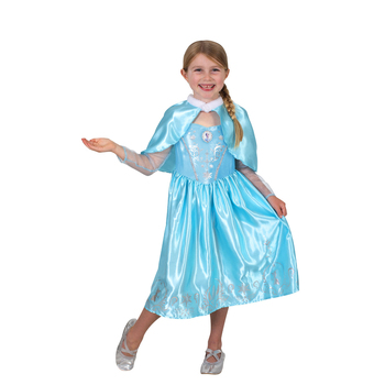 Disney Elsa Deluxe Winter Cloak Costume Party Dress-Up - Size 3-5y