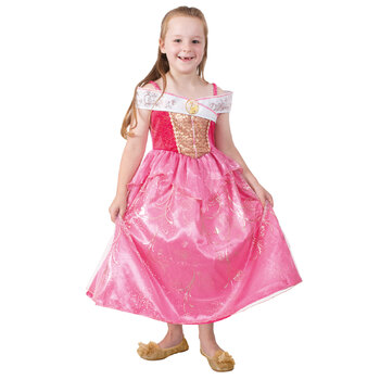Disney Sleeping Beauty Ultimate Princess Girls Costume - Size 6-8 Yrs