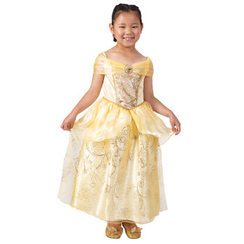 Disney Belle Ultimate Princess Girls Dress Up Costume - Size 3-5 Yrs