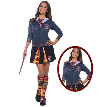 Harry Potter Gryffindor Womens Dress Up Costume - Size S