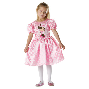 Disney Minnie Mouse Classic Pink Dress Up Costume - Size 3-5