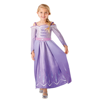 Disney Elsa Frozen 2 Prologue Costume Party Dress-Up - Size 3-5y