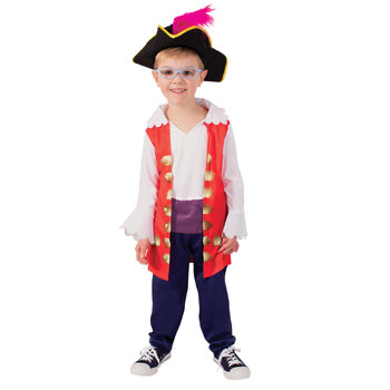 Rubies The Wiggles Captain Feathersword Deluxe Dress Up Costume - Size Toddler