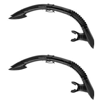 2PK Mirage Diamond Snorkelling/Swimming Snorkel Breathing Tube Black