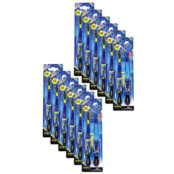 12x 2pc Disney Batwheels Kids/Children Toothbrush Dental Oral Teeth Cleaning Care