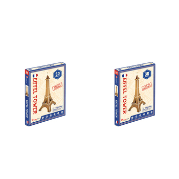2x 20pc CubicFun Eiffel Tower 3D Puzzle Kids/Children Building Toy 4y+