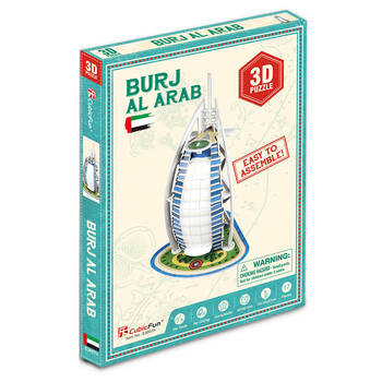 Cubic Fun Burj Al Arab Kids/Childrens 3D Puzzle 8y+