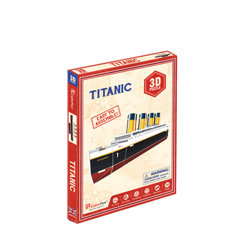 30pc CubicFun Titanic Ship 3D Puzzle Kids/Children Building Fun Toy 4y+