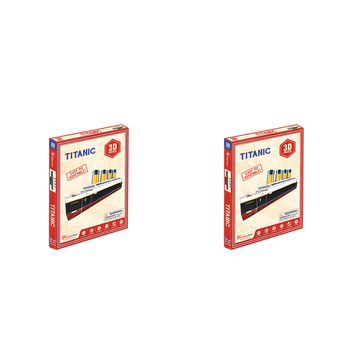 2x 30pc CubicFun Titanic Ship 3D Puzzle Kids/Children Building Fun Toy 4y+
