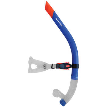 Mirage Unisex Adult Silicone Swimming Snorkel Breathing Tube Blue
