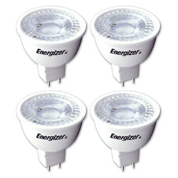4PK Energizer LED GU5.3/MR16 5W/345LM Warm White Downlight