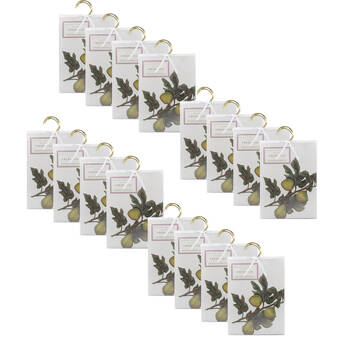 4PK 4pc Arome Ambiance Floral Garden Wardrobe Hanging Fragarance Sachet Fresh Fig