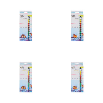 4x 12pc Studio Works High Quality Oil Colours In Window Box 12ml