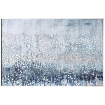 LVD Framed Canvas Abstract Rain XL Decorative Wall Art Home Decor 150x100cm