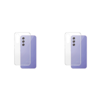 2PK PanzerGlass SAFE TPU Case For Samsung Galaxy A55 Clear