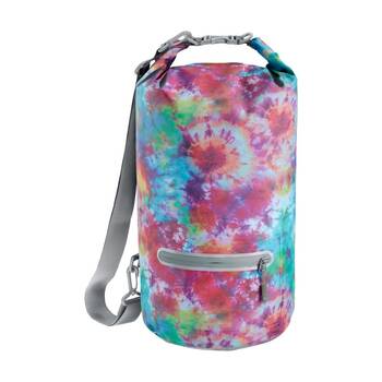 Skog A Kust Tie Dye DrySak Waterproof Dry Bag Splash Pocket Reflective Trim 20L