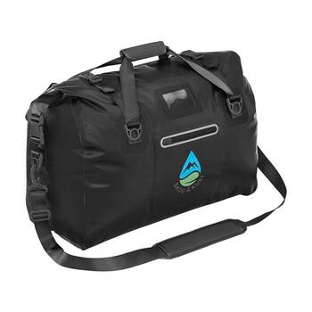 Skog A Kust Black DuffelSak Waterproof Roll-Down Duffel Dry Bag 60L IPX6