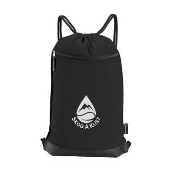 Skog A Kust Black Dry Bag Drawstring Backpack 2-in-1 Removable Washable Liner
