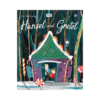 Sassi Die-Cut Fairy Tale Book Kids/Children Hansel and Gretel 4y+