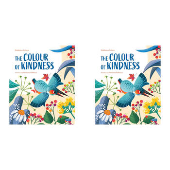 2PK Sassi Kids/Children Bedtime Picture Story Book The Colour of Kindness 3y+