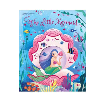 Sassi Kids/Children Die-Cut Fairy Tale Activity Book The Little Mermaid 5y+