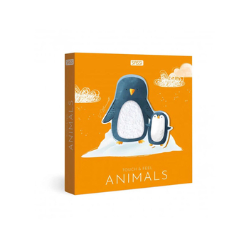 Sassi Touch & Feel Animals Kids Educational Pocket Book