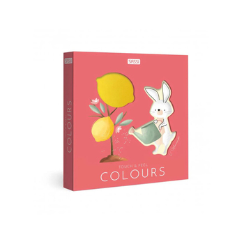 Sassi Touch & Feel Colours Kids Educational Pocket Book