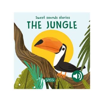 Sassi Sweet Sounds Stories Baby/Kids Audio Board Book The Jungle 12m+