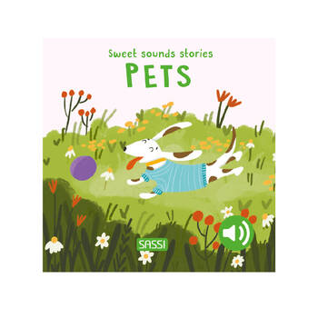 Sassi Sweet Sounds Stories Baby/Kids Audio Board Book Pets 12m+