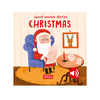 Sassi Sweet Sounds Stories Baby/Kids Audio Board Book Christmas 12m+