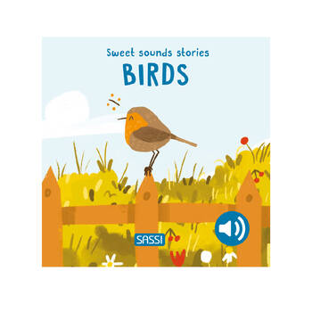 Sassi Sweet Sounds Stories Baby/Kids Audio Board Book Birds 12m+