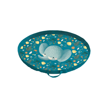 Sassi Baby/Toddler Fold Up Play Mat Bag Chewy The Elephant 3+