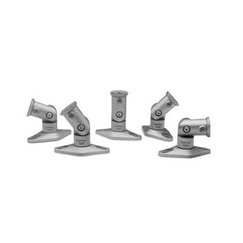 Sound Gear Speaker mounts 5 Brackets Silver