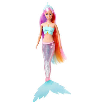 Steffi Love Rainbow Mermaid Light Up Doll 32.5cm Kids Toy 3y+