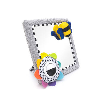 Sassy Baby See Me Bee Floor Mirror Newborn Activity Toy
