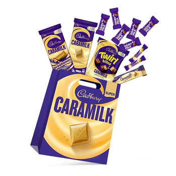 12pc Cadbury Dairy Milk Caramilk Mega Showbag Chocolate Snacks