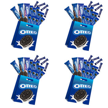 4PK Oreo Showbag Kids/Children Chocolate Biscuits Sweet Treats