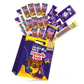 20pc Cadbury Dairy Milk Caramello Superbag Showbag Chocolate Snacks