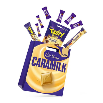 9pc Cadbury Dairy Milk Caramilk Super Showbag Chocolate Snacks
