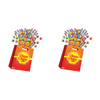 2PK Chupa Chups Megabag B4 Kids/Children Lollipops Sweet Treats