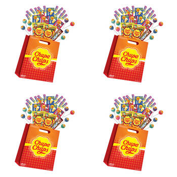 4PK Chupa Chups Megabag B4 Kids/Children Lollipops Sweet Treats