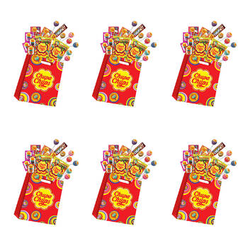 6PK Chupa Chups Showbag B4 Kids/Children Lollipops Sweet Treats
