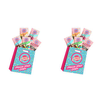 2PK Sweet Crunch Freeze Dried Candy Showbag Kids/Child Crunchy Sweets