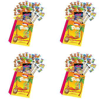4PK Trolli Gummy Candy Jumbo Showbag Kids/Child Chewy Sweets